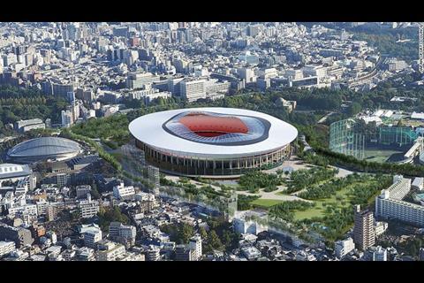 Design B - Tokyo Olympic stadium